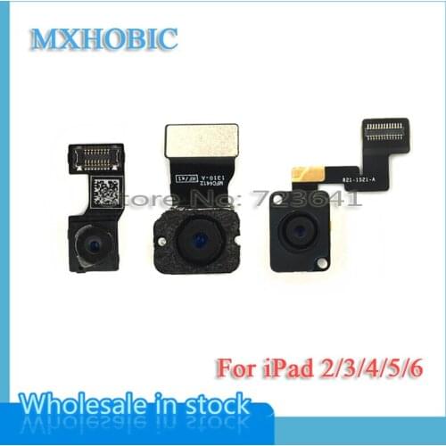 5pcs/lot Main Back Rear Camera Flex Cable For iPad 2 3 4 5 air 6 air2 big camera Free shipping