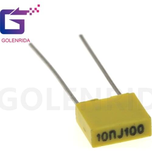 20PCS Correction Capacitor 10NF 103J 100V 5mm Polypropylene Safety Plastic Film Capacitor New original free shipping