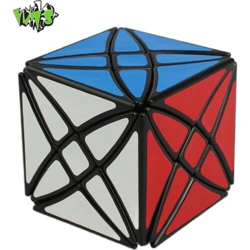 Lanlan Rex Magic Cube Puzzle Black Cubo Magico Professional Speed Cube Puzzle Kids Educational Toys