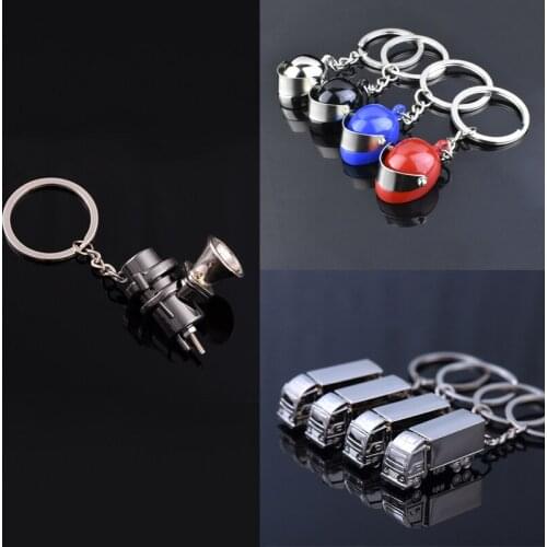 Hot Metal Motorcycle Helmet Car Key Chain Fashion Stereo Motorcycle Helmets Safety Auto Bag Car Key Ring KeyChain Gift Jewelry