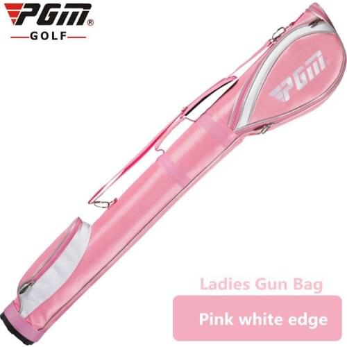 Pgm Golf Gun Bag Waterproof Nylon Can Hold 6-7 Clubs Gun Bags Firm Base Comfortable Belt Outdoor Package Sport Handbags D0060