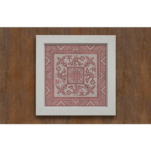 Popular Embroidery Garden Birds Counted Cross Stitch Stores Near Me with 100% Cotton Flosses & Free Shipping for Home Wall Decor