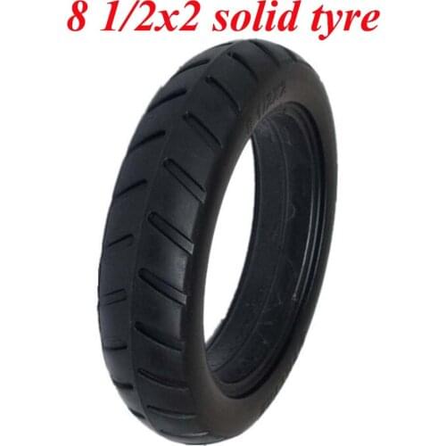 High Quality 8 1/2x2 Solid Tire 8.5 Inch Puncture Proof Tire for Xiaomi Mijia M365 Skateboard Electric Scooter Accessory