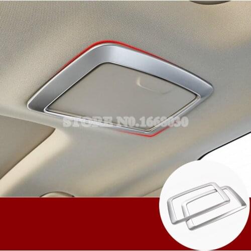 ABS Rear Make-up Mirror Light Cover 2pcs For BMW 7 Series G11 G12 2016-2020 Car accesories interior Car decoration