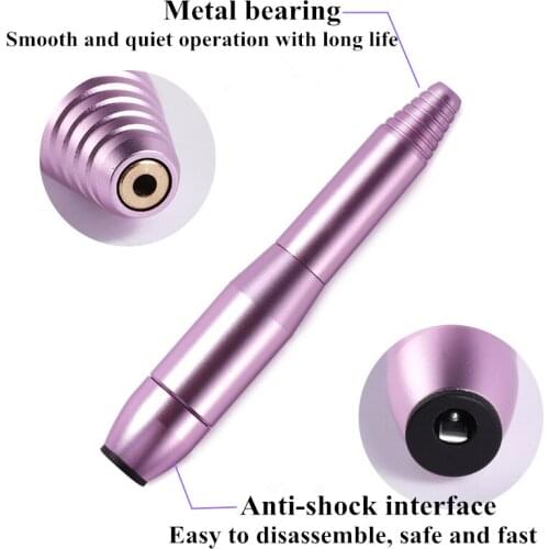 1pcs Portable Electric Nail Drill Compact Professional Nail File Kit for Gel Nails Manicure Pedicure Polishing Shape Tools