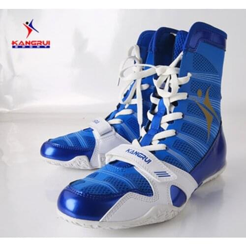 2017 Professional Boxing Shoes Competition Training shoes Non-Slip comfortable Shoes MMA Muay Thai Grappling fitness sneaker