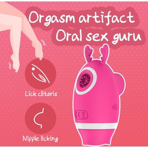 Clitoral Sucking Vibrator Sex Toys for Women G Spot Clit Sucker Clitoris Stimulator Oral Blowjob Rotation Tongue Vibrator 3 in1