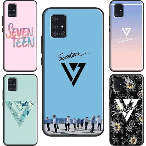 Seventeen KPOP Boy Group Case For Samsung A32 A12 A42 A52 A72 A21S A20e A11 A31 A51 A71 A10 A20S A30 A40 A50 A70