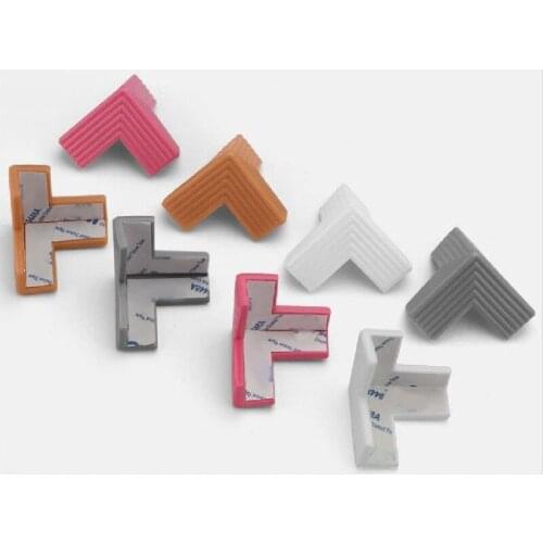 4 Pcs/Set Table Desk Corner Guard Edge Anticollision Guards Soft Silicone Baby Safe Corner Protector for Newborn Infants