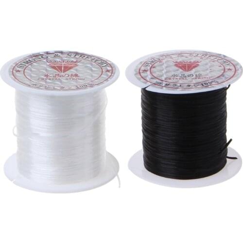 Elastic Clear Beading Thread Stretch Polyester String Cord for Jewelry Making