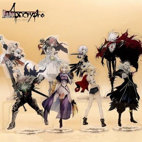 Fate/Apocrypha Astolfo Figure Acrylic Stand Model Toys Siegfried Joan of Arc Action Figure Decoration Action Figure 21cm