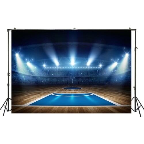 HUAYI Photography Backdrop Basketball Game Boys Photo Booth Background Birthday Stage Child Studio Customize Backdrops W-3452