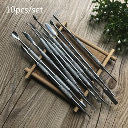Stainless steel carving tools manual sludge knife ground polymer clay carving tools automotive mold manufacturing