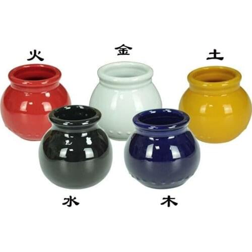 Ceramic Vacuum Cupping Therapy Massage Acupuncture Anti-cellulite Detox Promote Blood Circulation Pain Relief Health Care free