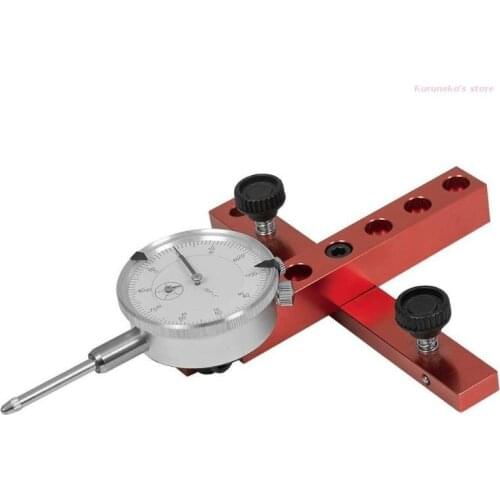 Test Dial Indicator Aluminum Alloy Table Saw Accessories For Aligning and Calibrating Work Shop Machinery Like Table Saw