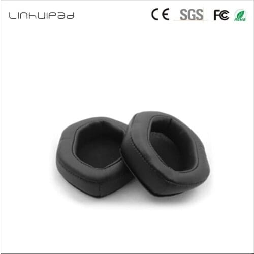 Linhuipad V-MODA XL Memory Ear Cushions for Crossfade M-100 LP2 LP Over-Ear Headphones (Black) 1 pair/lot