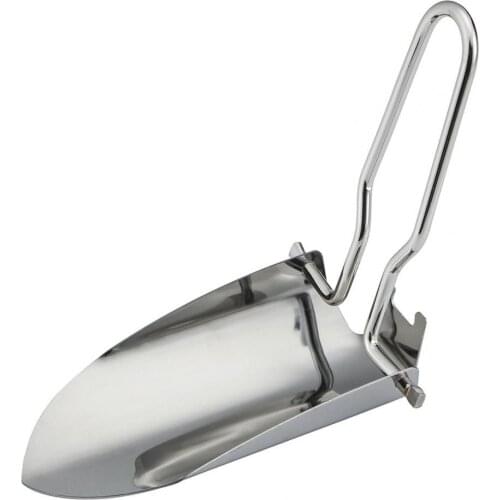 60%HOTIce Shovel Eco-friendly Rust-proof Stainless Steel Small Ice Cube Shovel Supplies for Home