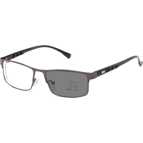 Men Progressive Photochromic Reading Sunglasses Male Look Near Far Presbyopic Eyeglasses Travel Driving Fishing Spectacles