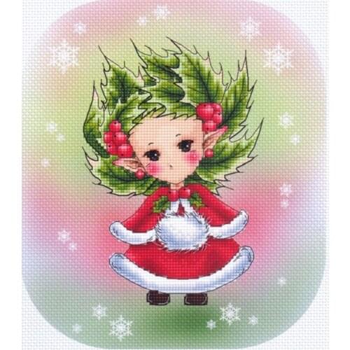 Birds and Peach Blossoms and Birds Counted Cross Stitch Kit Cross stitch RS cotton with cross stitch Holly Elf