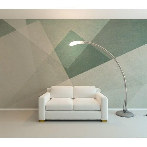 Custom 3D Photo Wallpaper Mural Modern Golden Lines Abstract Geometric Living Room TV Background Wall Waterproof Canvas Painting