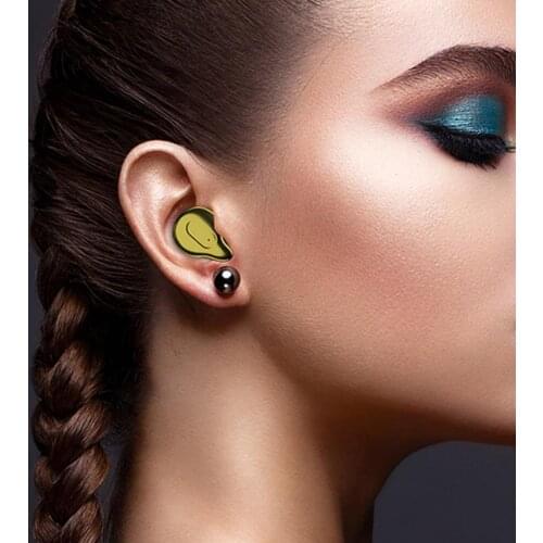 Earphone Waterproof Music Play/Pause Wireless Bluetooth In-ear Earbuds with Touch Control for Sports