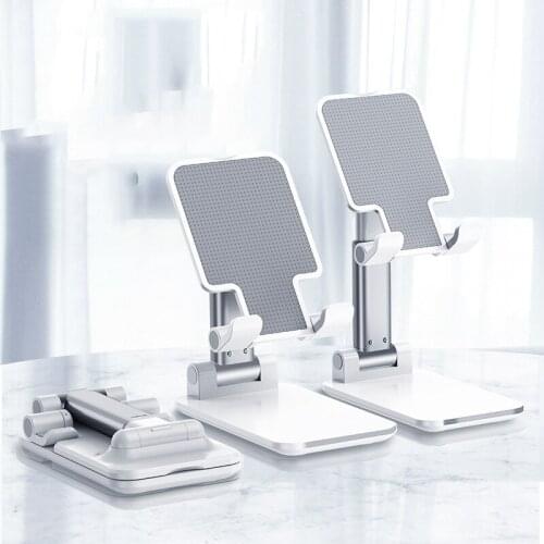 New mobile phone tablet support live mobile phone portable retractable lazy desktop support