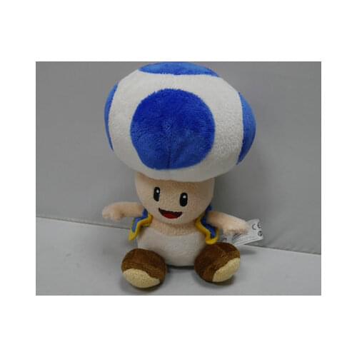 Official Toad blue Plush 6"