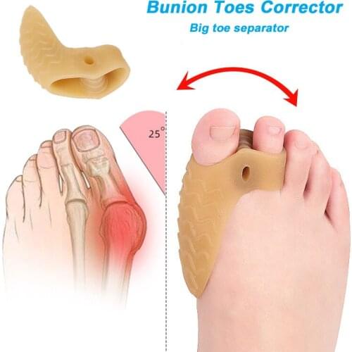 Big Toe Separator Bunion Protector Overlapping Toes Corrector Bunion Guard Sleeve Thumb Hallux Valgus
