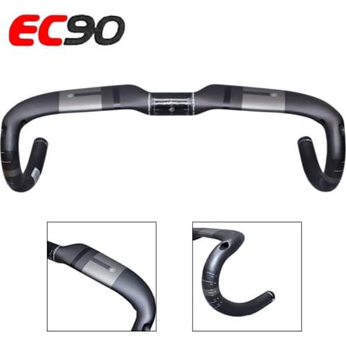 New Full Carbon Fiber Road Bike Handlebar Racing Cycling Break Wink Handlebars 31.8*400/420/440mm Bent Bar Bicycle Handle 2021