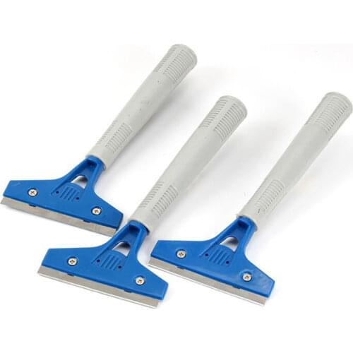 Heavy Duty Handheld glass Paint Tiles Flooring Scraper Remover with Blade Cleaning Tools 10.5*24cm