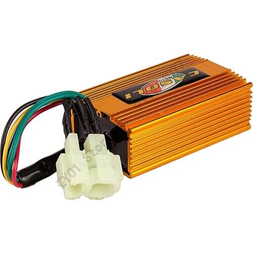 DC Fired High Performance Alloy Racing CDI Box for GY6 50cc 150cc 139QMB 152QMI 157QMJ Scooter Moped ATV Go Kart (NO REV LIMIT)