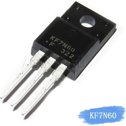 10PCS KF7N60 KF7N60F TO220 TO-220 7N60 new original
