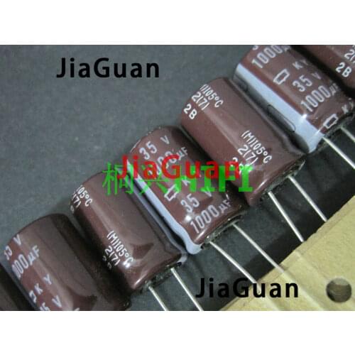 20pcs NEW CHEMI-CON 1000uf/35v NIPPON KY 35V1000UF 12.5x20MM electrolytic Capacitor 1000UF 35V NCC ky 35v 1000uf