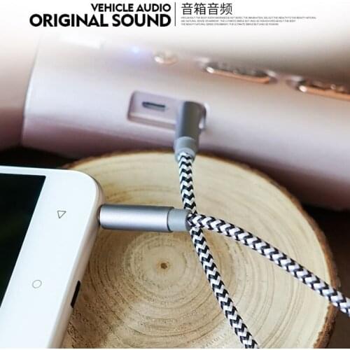 3.5 mm Jack Audio Cable 3.5mm Male to Male Stereo Auxiliary Cord for Chevrolet Cruze TRAX Aveo Lova Sail EPICA Captiva Malibu