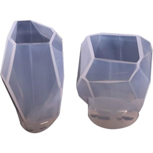 3 Shapes Crystal Irregular Diamond Silicone Resin Mold Geometric Jewelry Mold For DIY Ornaments Craft Making Decoration