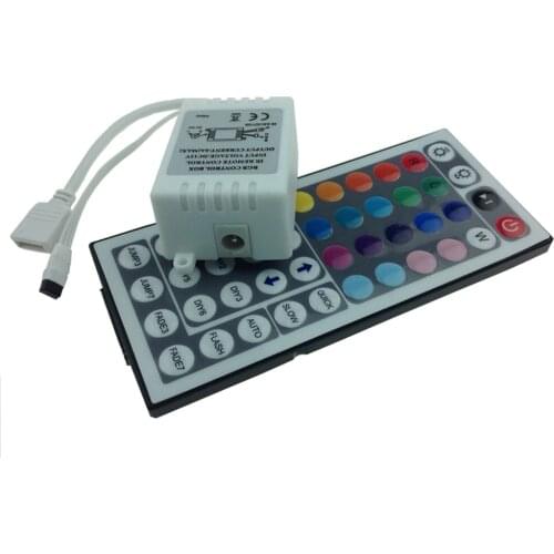 44 Keys Led Controller LED IR RGB Controler LED Lights Controller IR Dimmer DC12V 6A For RGB SMD 3528 5050 LED Strip 1PCS BA