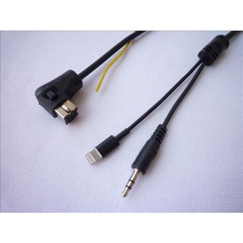 IP-Bus Aux-in Audio Cable Adapter For Pioneer CD CD-RB10 CD-RB20 for iPhone 5 6 6S Plus(6.5)
