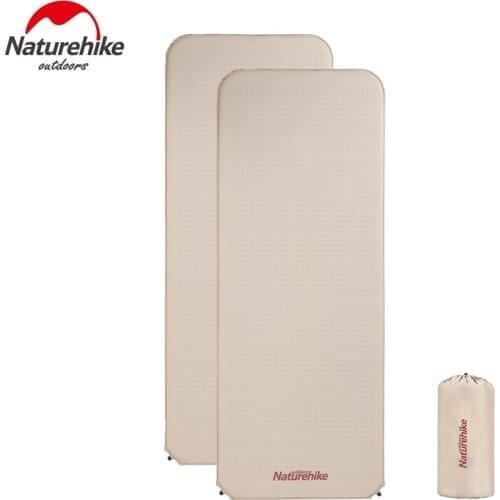 Naturehike Automatic Inflatable Sleeping Pad Widen Sponge Mattress Outdoor Ultralight Camping Mat Tent Sleeping Bed