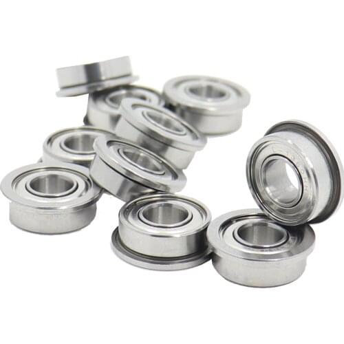 F686ZZ Bearing ABEC-5 (10PCS) 6*13*5 mm Flanged F686Z Ball Bearings F686 ZZ F618/6ZZ