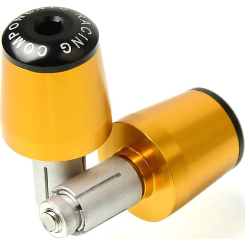 Motorcycle CNC Handlebar Grips Bar Ends Cap Slider For KAWASAKI ZZR1400 ZZR 1400 2008 2009 2010 2011 2012 2013 2014 2015 2016