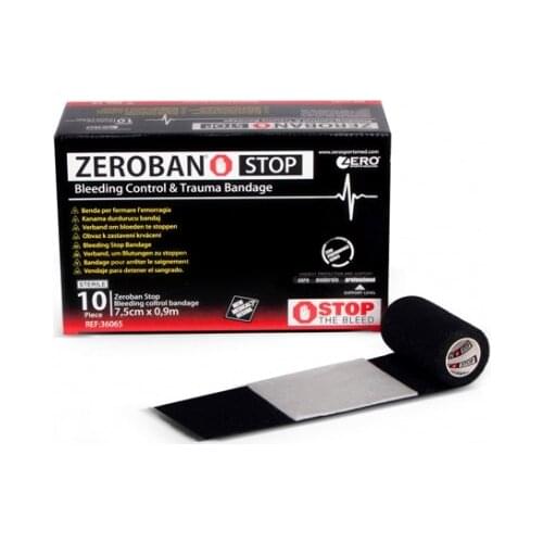 Zeroban Stop/Bleeding Stop. Bandage. 7,5cm x 0,9m