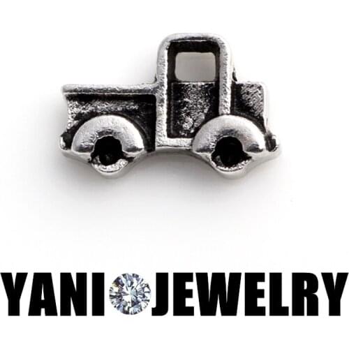 F495 Free Shipping Vintage Silver Plated Car Charms For Floating Locket 20pcs/lot