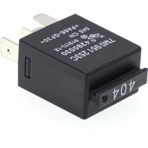 Original No. 404 5pin car relay for Volkswagen Audi Lavida Polo New Passat Tiguan 7M0 951 253 C