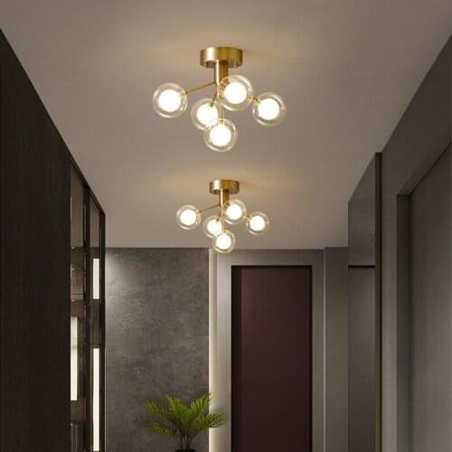Modern led nordic led luminaire ceiling lights lamparas de techo industrial decor dining room living room bedroom