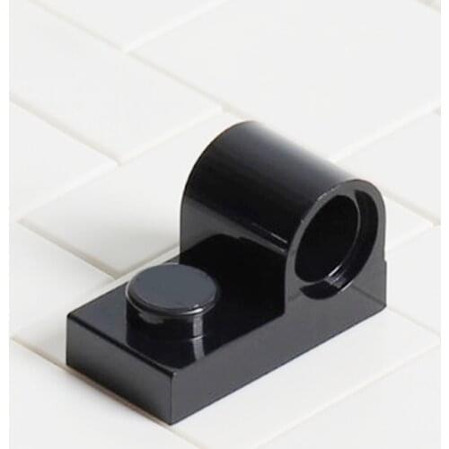 Smartable Plate Special 1x2 with Pin Hole on Top Building Blocks Brick MOC Parts DIY Toys For Kids Compatible 11458 50pcs/set