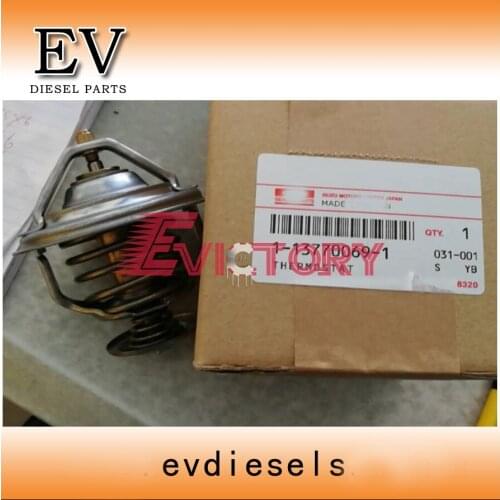 For Hiatch Excavator 6SD1 6SD1T 6SD1-TC thermostat 1-13770069-1 genuine type