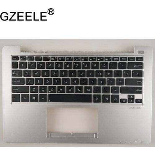 Laptop For Asus X202E X202 S200 S200E X201 X201E Palmrest Upper Cover with Keyboard C Shell