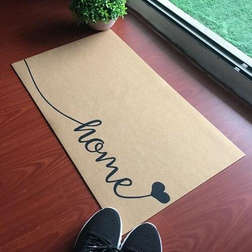 Entrance Doormat Funny Creative Doormat Happy Home Sweet Home Heart Door Mat For Indoor Outdoor Rubber Welcome Door Mat Outdoor