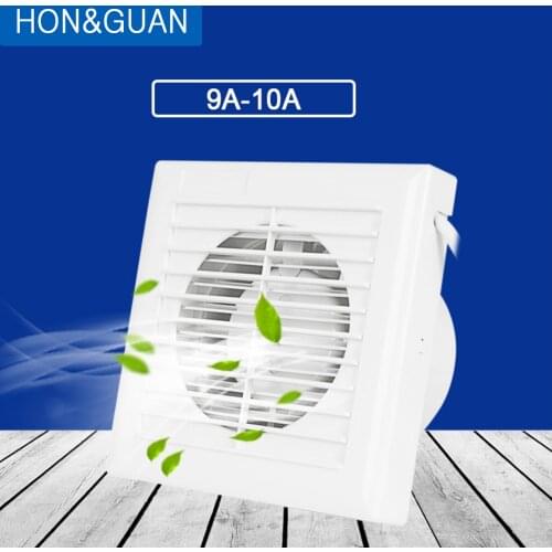 Low Noise Grille Exhaust Fan Wall Ceiling Window Extractor Toilet Bathroom Kitchen Hood Ventilation Outlet Air Vent 110V~240V