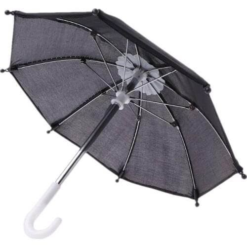 Colorful Mini Umbrella Rain Gear For Blythe American Doll 18 Inch Doll Accessories Baby Photography Props Kids Toy E65D